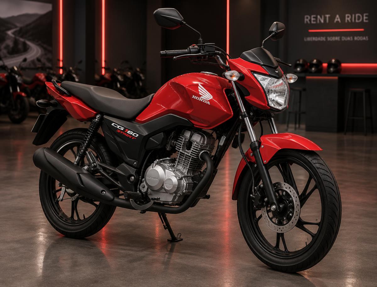 Moto disponível para locação 1